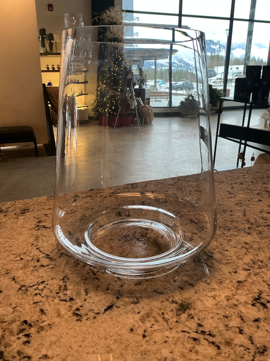 Handmade glass vase