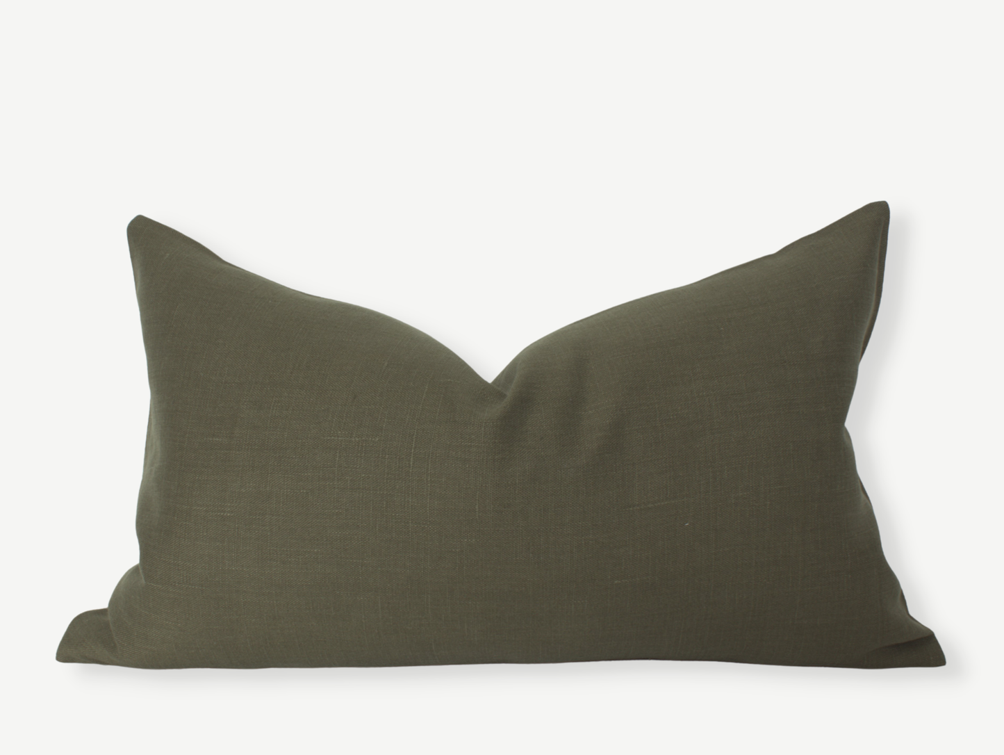 Olive Pillow Cover, Olive Green Pillow | Revelstoke