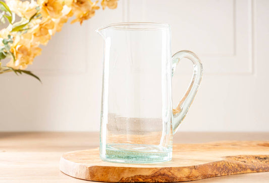 Moroccan Cone Jug - Clear