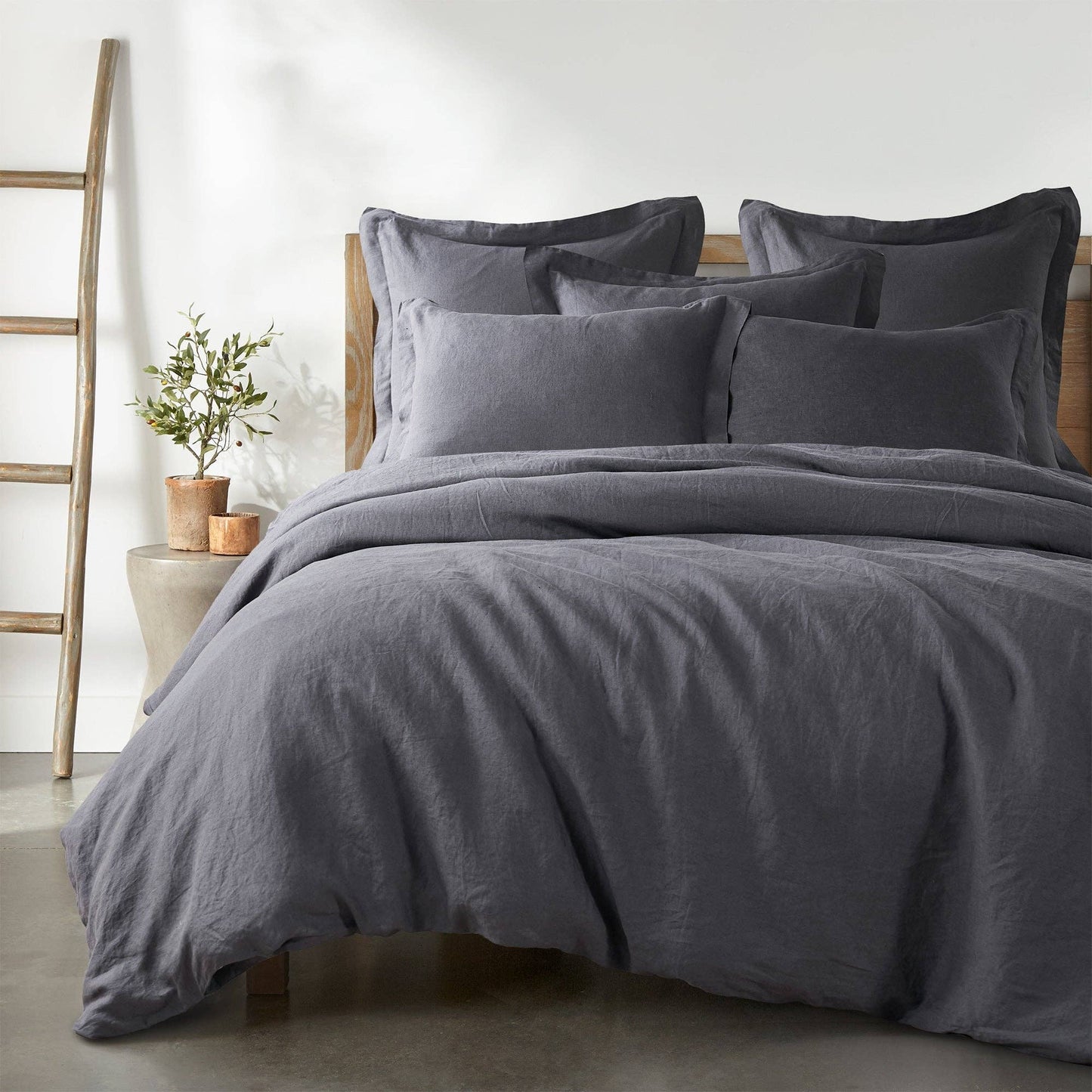 Washed Linen Duvet Cover