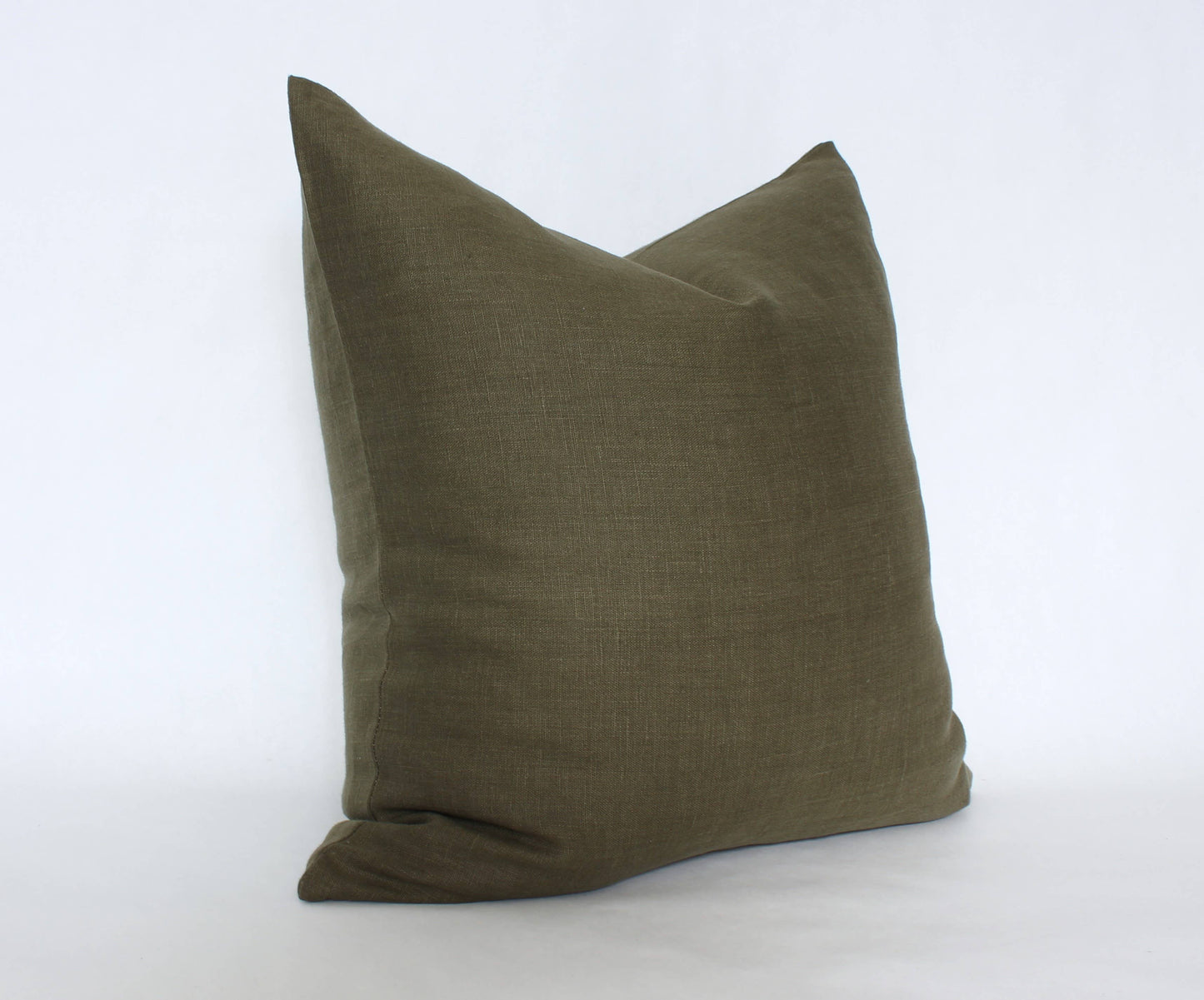 Olive Pillow Cover, Olive Green Pillow | Revelstoke