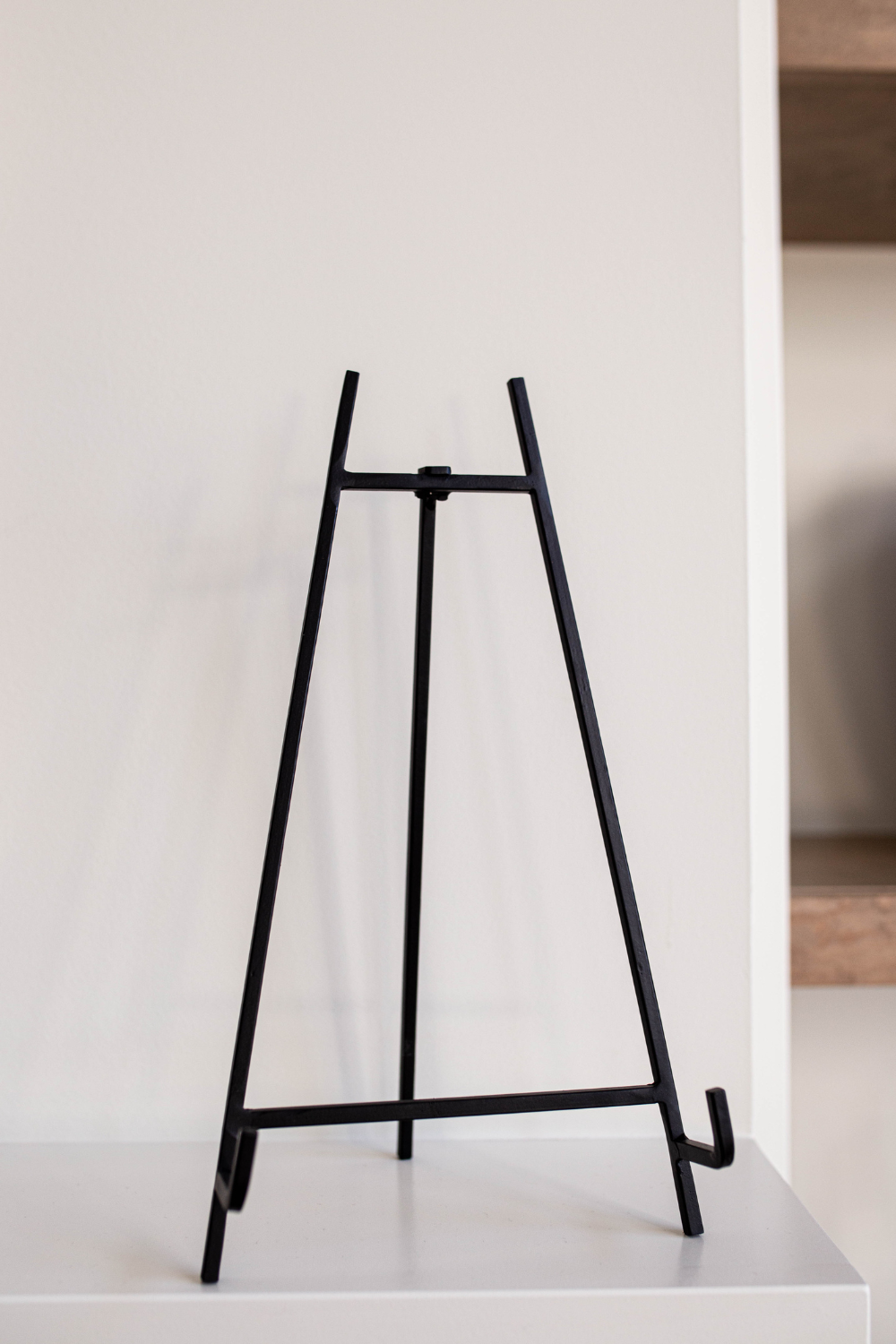 Art Photo Easel Black Iron Stand