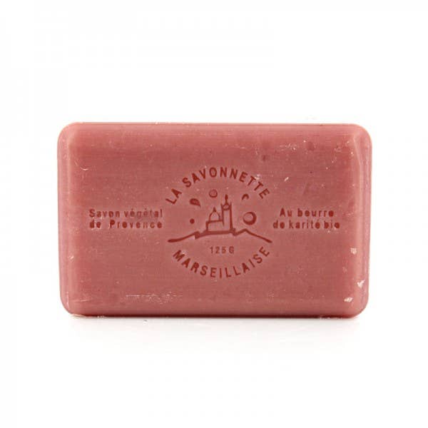 Strawberry - French soap with organic shea butter 125g