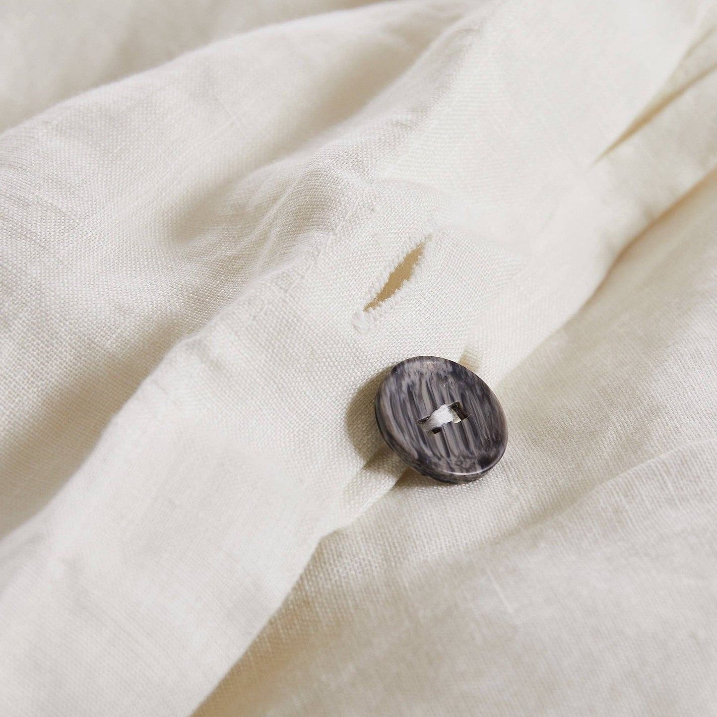 Washed Linen Duvet Cover