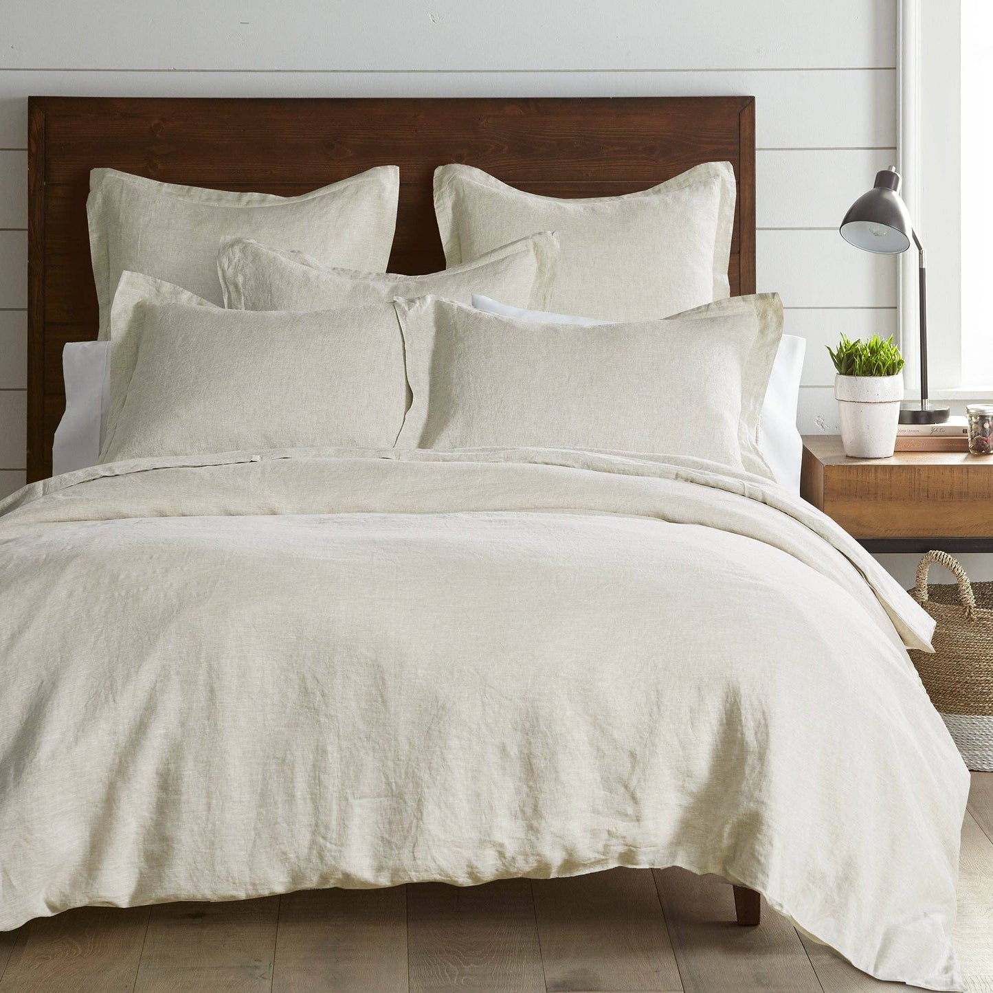 Washed Linen Duvet Cover