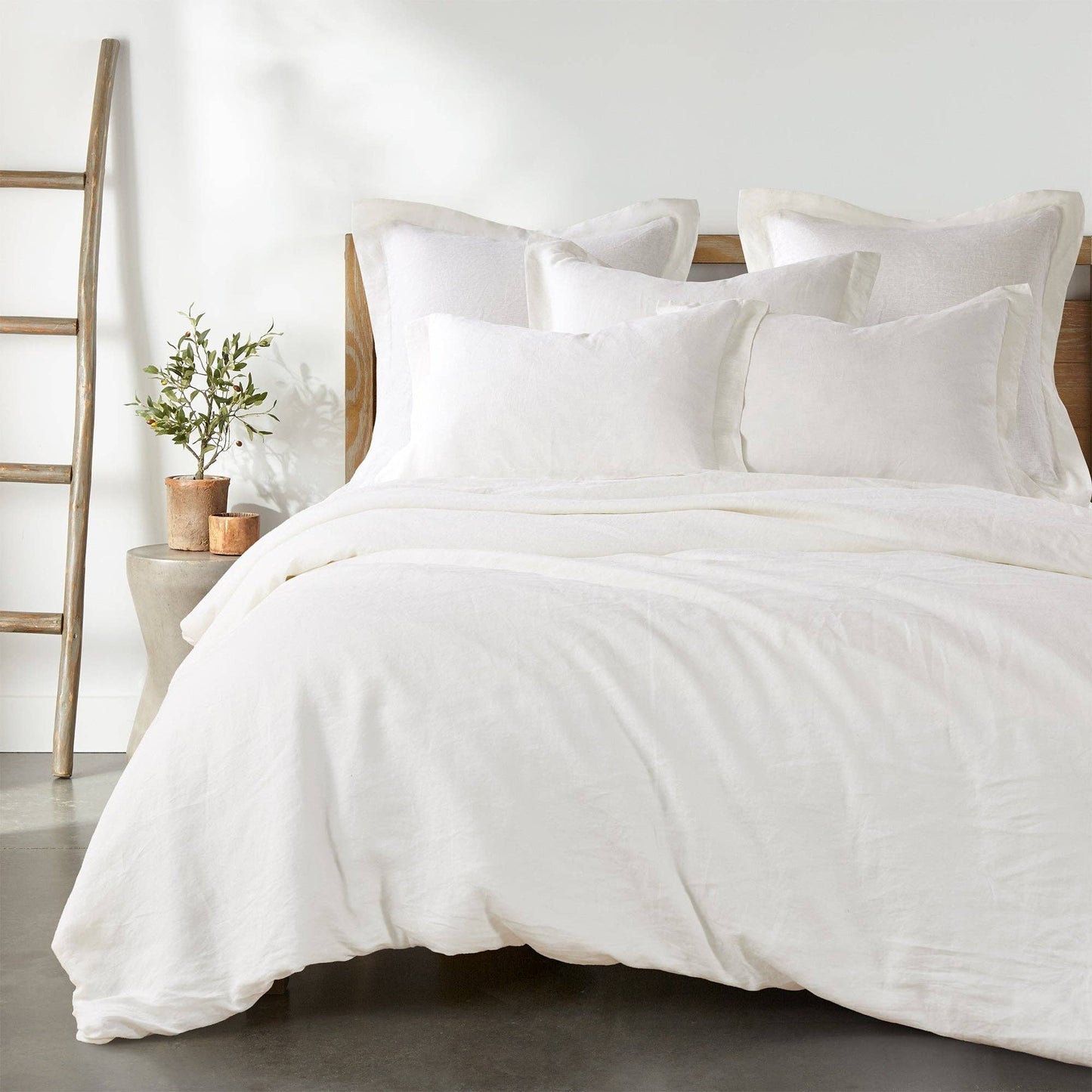 Washed Linen Duvet Cover