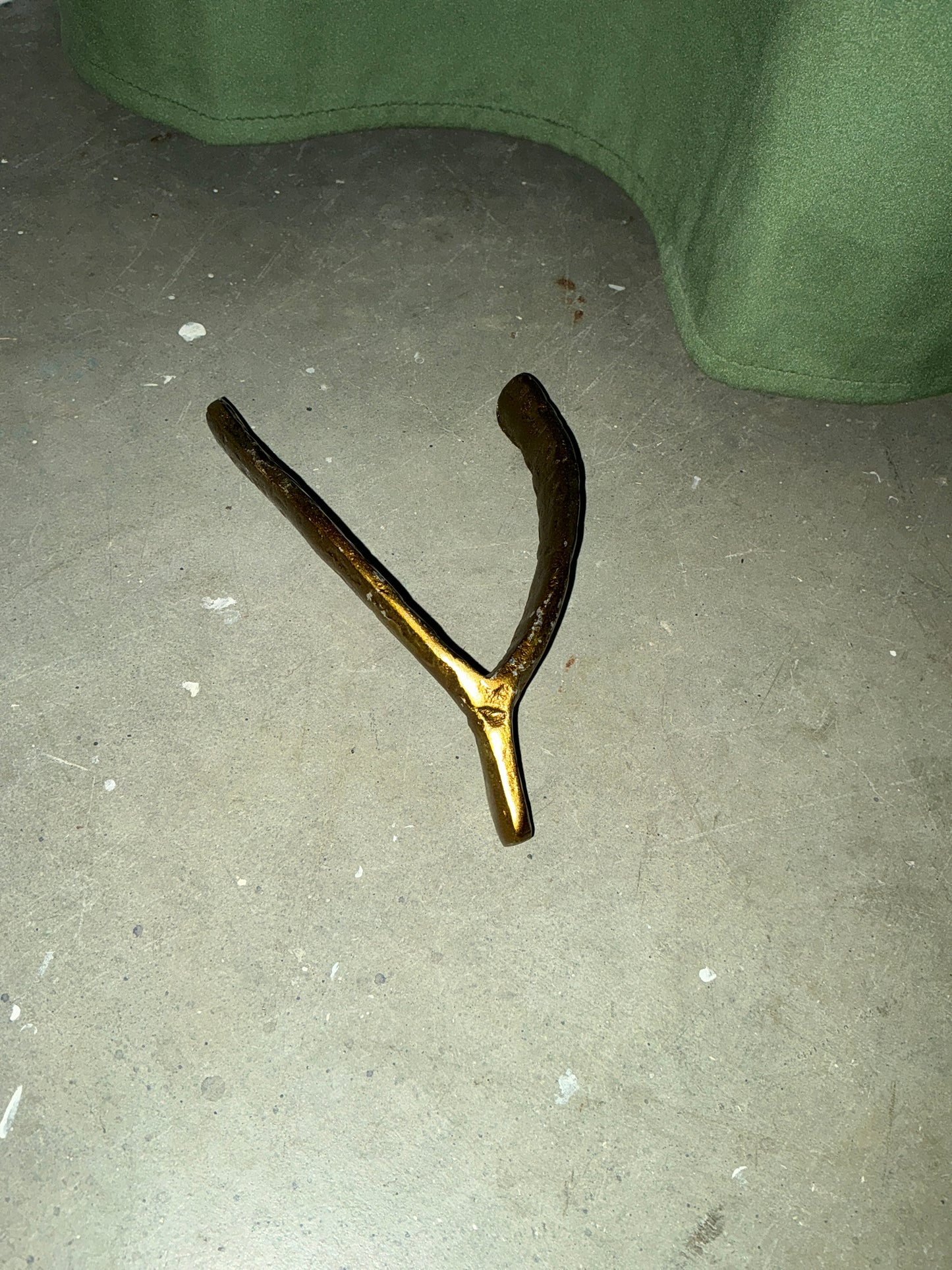 Brass Wishbone