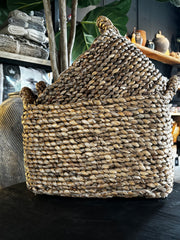 Woven Basket w/ handles -Small