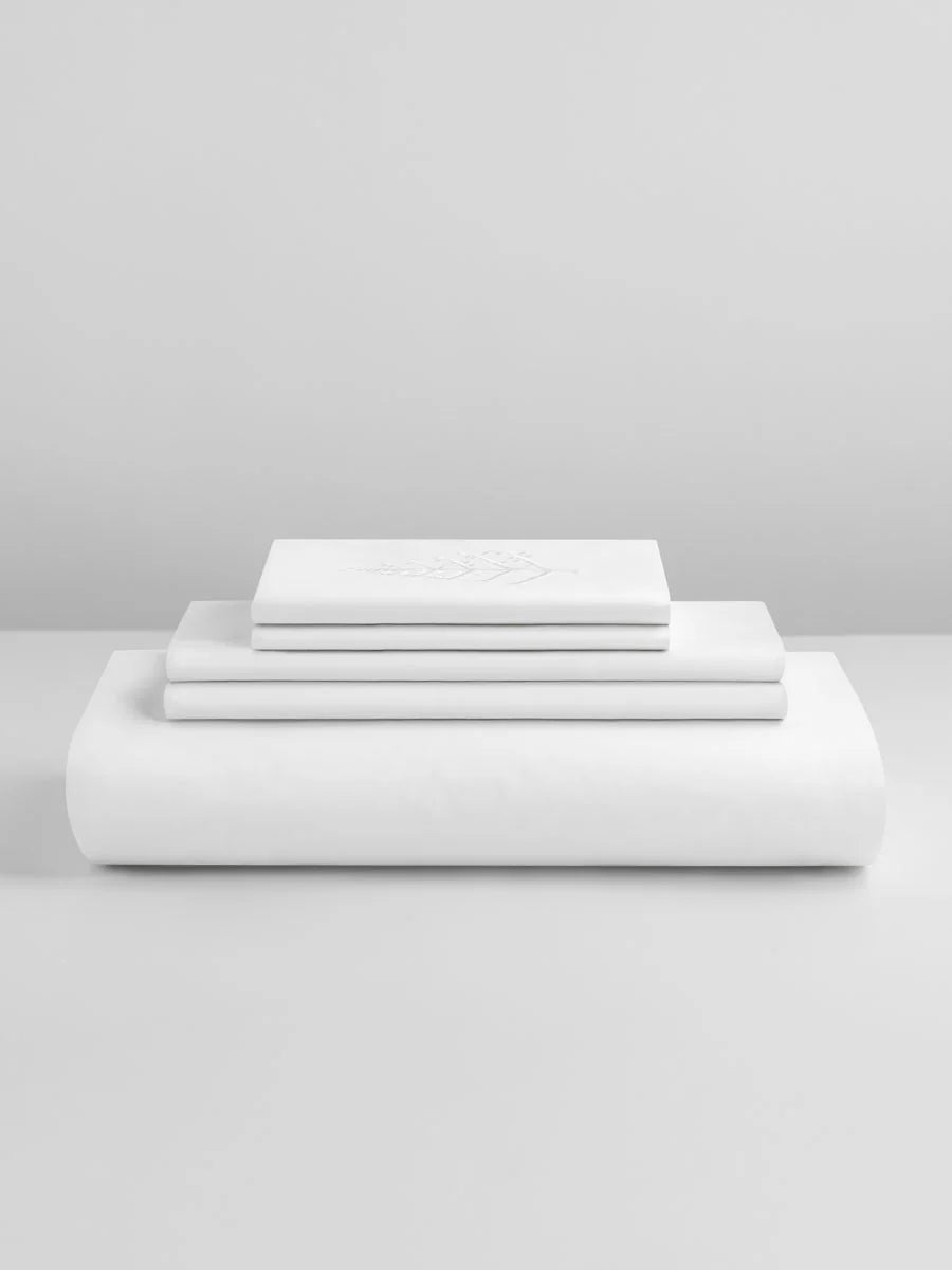 Hotel King Bed Sheets - White
