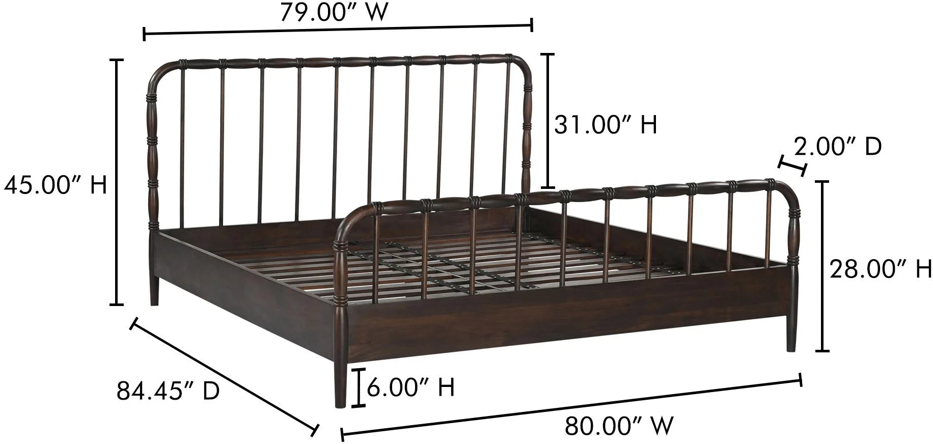 Vivian Bed King/Queen