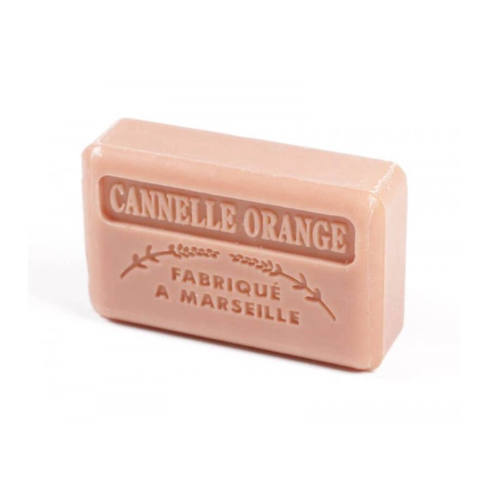 Orange Cinnamon - French soap with organic shea butter 125g