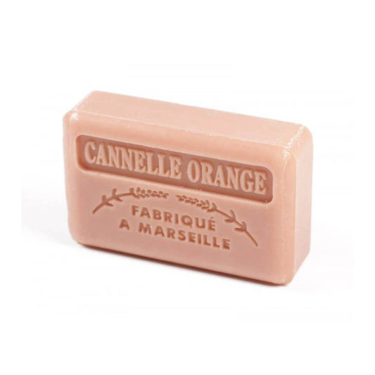 Orange Cinnamon - French soap with organic shea butter 125g