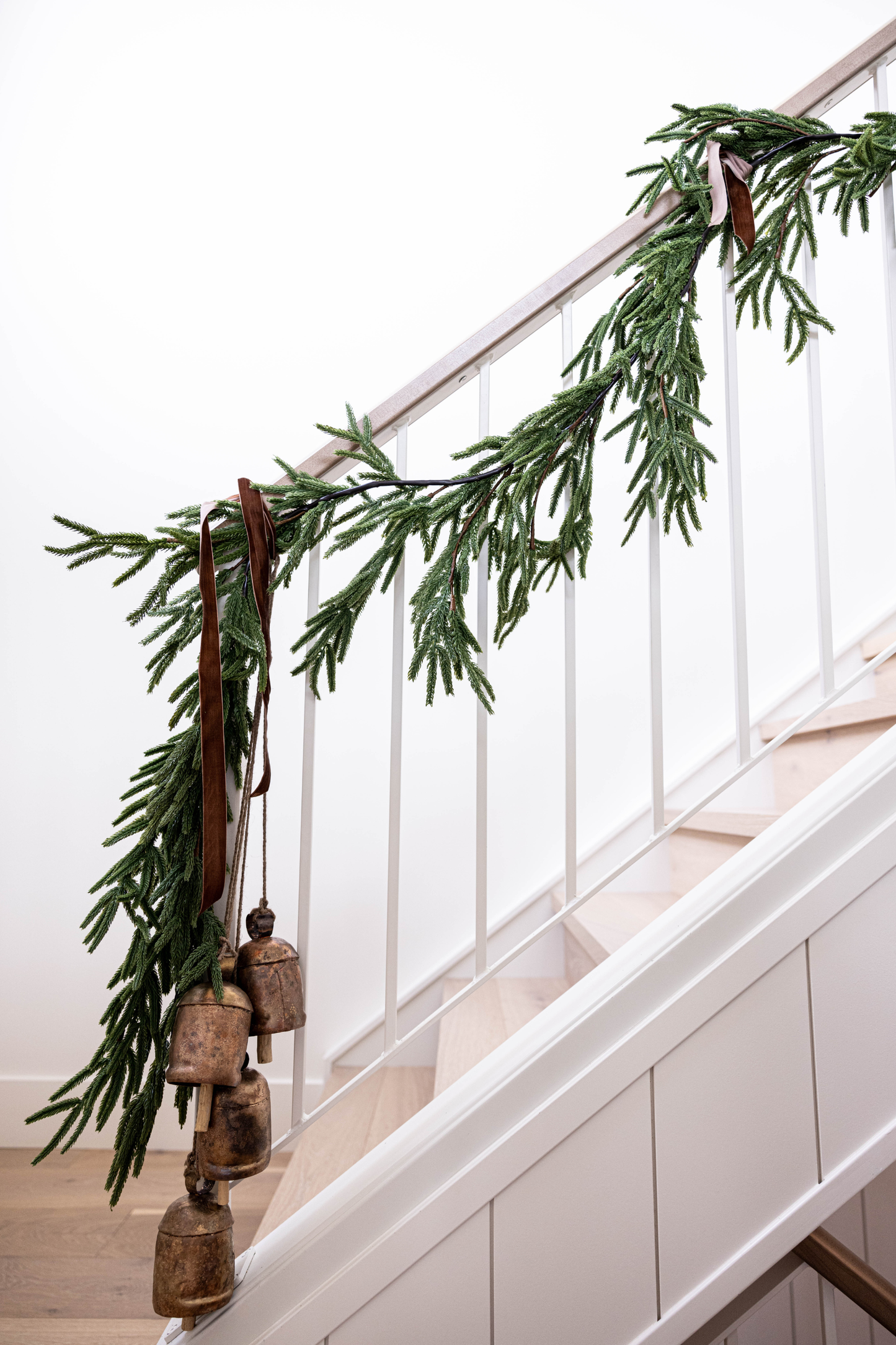 Norfolk Pine Christmas Garland Real Touch By Luxe B Co. 15 f