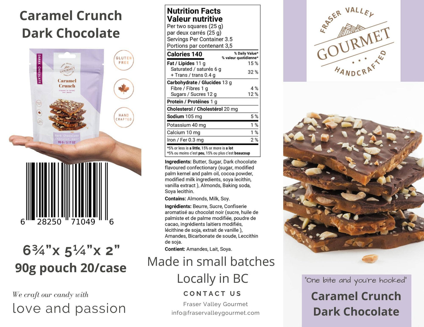 Caramel Crunch - Dark Chocolate