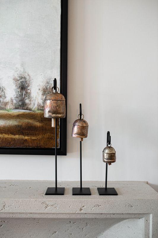 Vintage Inspired Bells on Iron Stands