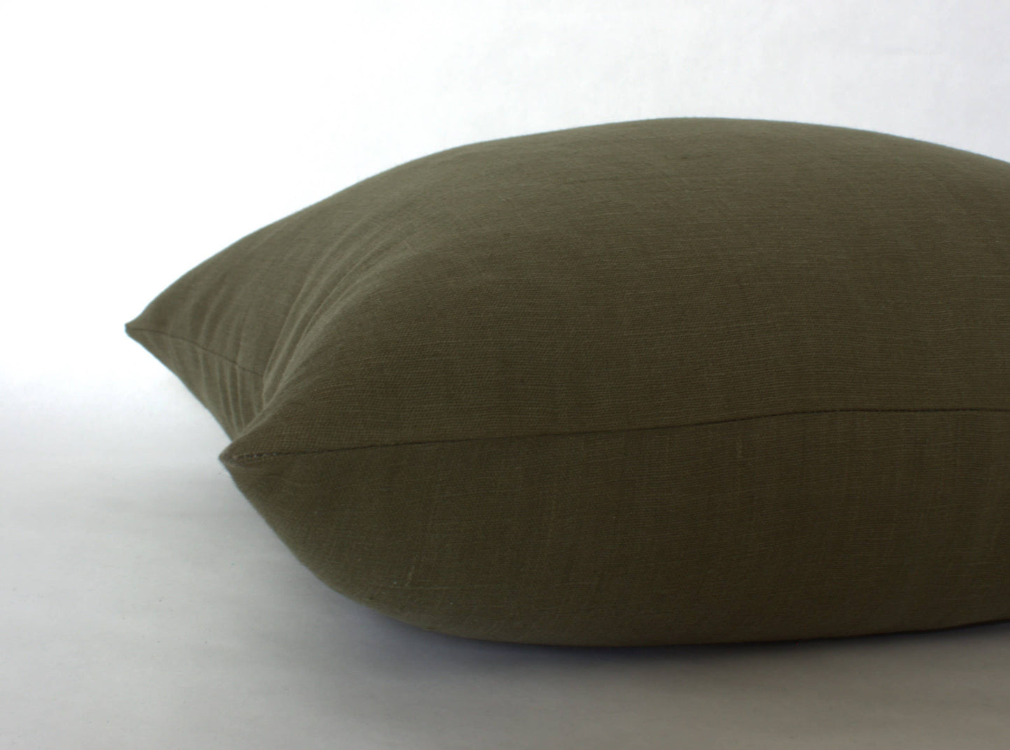 Olive Pillow Cover, Olive Green Pillow | Revelstoke