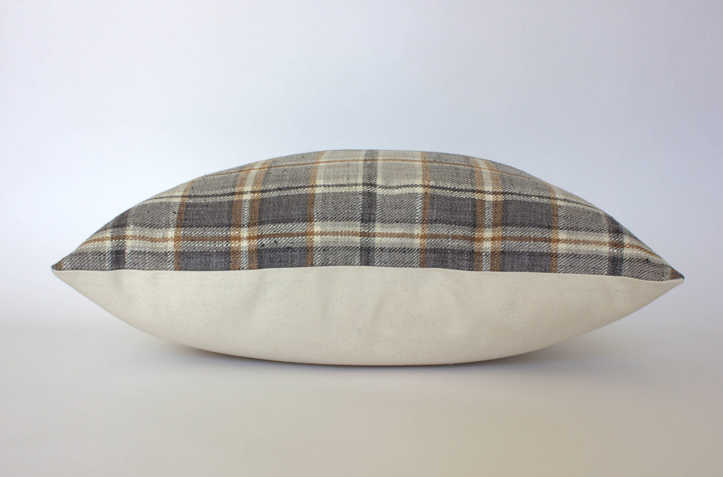 Neutral Plaid Throw Pillow| Selkirk