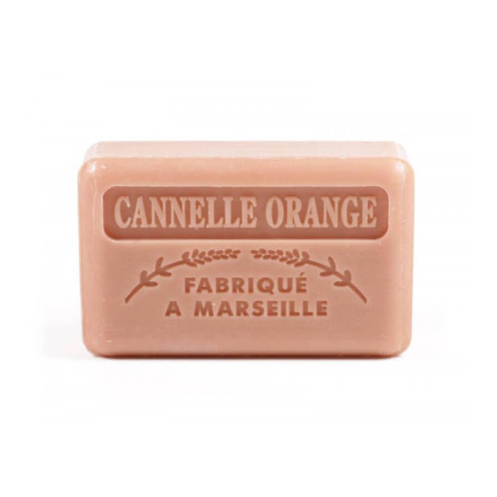 Orange Cinnamon - French soap with organic shea butter 125g