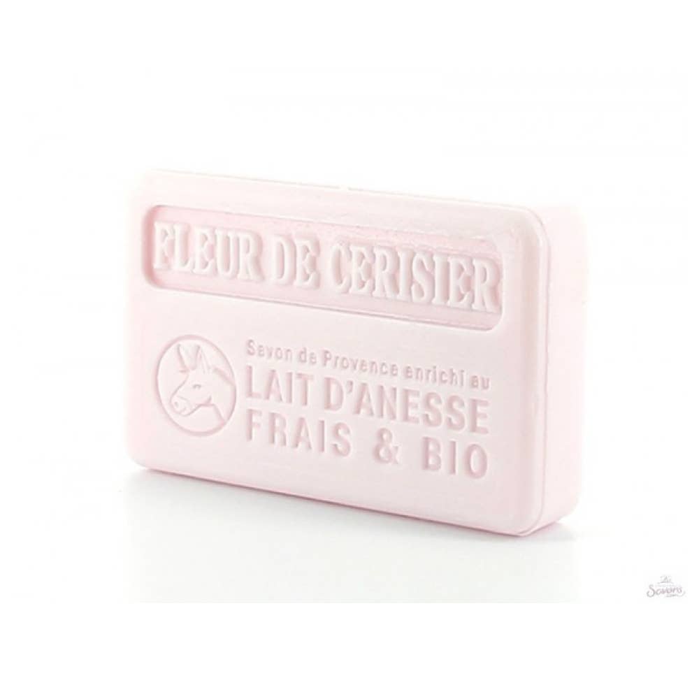 Cherry Flower - French soap with organic Donkey Milk 100g